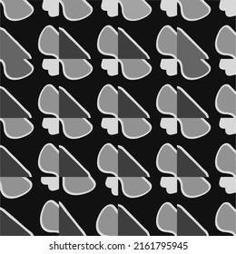 Patrón de grabado monocromo abstracto y sin inconvenientes. Textura abstracta con patrón de repetición para impresión de tela, tarjeta, mantel de mesa, muebles, banner, cubierta, invitación, decoración, envoltura.