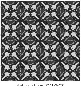 Seamless abstract monochrome engraving pattern. Abstract texture with repeat pattern for fabric print, card, table cloth, furniture, banner, cover, invitation, decoration, wrapping.