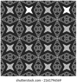Seamless abstract monochrome engraving pattern. Abstract texture with repeat pattern for fabric print, card, table cloth, furniture, banner, cover, invitation, decoration, wrapping.