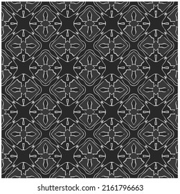 Seamless abstract monochrome engraving pattern. Abstract texture with repeat pattern for fabric print, card, table cloth, furniture, banner, cover, invitation, decoration, wrapping.