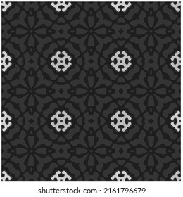 Seamless abstract monochrome engraving pattern. Abstract texture with repeat pattern for fabric print, card, table cloth, furniture, banner, cover, invitation, decoration, wrapping.