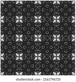 Seamless abstract monochrome engraving pattern. Abstract texture with repeat pattern for fabric print, card, table cloth, furniture, banner, cover, invitation, decoration, wrapping.