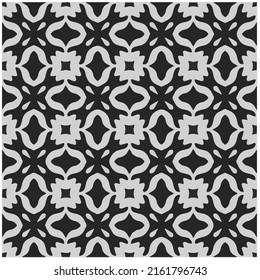 Patrón de grabado monocromo abstracto y sin inconvenientes. Textura abstracta con patrón de repetición para impresión de tela, tarjeta, mantel de mesa, muebles, banner, cubierta, invitación, decoración, envoltura.
