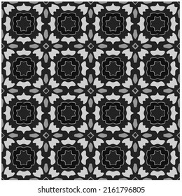 Patrón de grabado monocromo abstracto y sin inconvenientes. Textura abstracta con patrón de repetición para impresión de tela, tarjeta, mantel de mesa, muebles, banner, cubierta, invitación, decoración, envoltura.