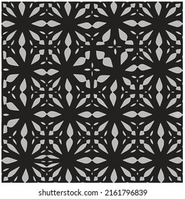 Patrón de grabado monocromo abstracto y sin inconvenientes. Textura abstracta con patrón de repetición para impresión de tela, tarjeta, mantel de mesa, muebles, banner, cubierta, invitación, decoración, envoltura.
