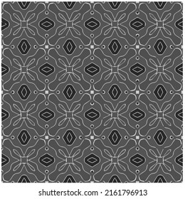 Seamless abstract monochrome engraving pattern. Abstract texture with repeat pattern for fabric print, card, table cloth, furniture, banner, cover, invitation, decoration, wrapping.