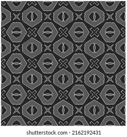Seamless abstract monochrome engraving pattern. Abstract texture with repeat pattern for fabric print, card, table cloth, furniture, banner, cover, invitation, decoration, wrapping.