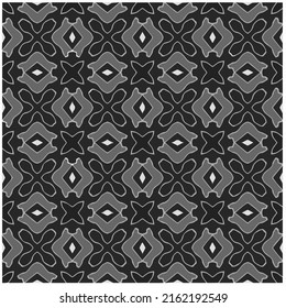 Seamless abstract monochrome engraving pattern. Abstract texture with repeat pattern for fabric print, card, table cloth, furniture, banner, cover, invitation, decoration, wrapping.