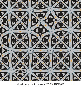 Seamless abstract monochrome engraving pattern. Abstract texture with repeat pattern for fabric print, card, table cloth, furniture, banner, cover, invitation, decoration, wrapping.