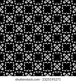 Seamless abstract monochrome engraving pattern. Abstract texture for fabric print, card, table cloth, furniture, banner, cover, invitation, decoration, wrapping.