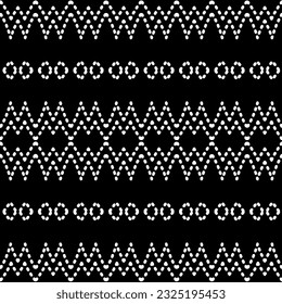Patrón de grabado monocromo abstracto y sin inconvenientes. Textura abstracta para impresión de tela, tarjeta, mantel de mesa, muebles, banner, cubierta, invitación, decoración, envoltura.