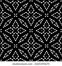 Seamless abstract monochrome engraving pattern. Abstract texture for fabric print, card, table cloth, furniture, banner, cover, invitation, decoration, wrapping.