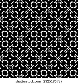 Patrón de grabado monocromo abstracto y sin inconvenientes. Textura abstracta para impresión de tela, tarjeta, mantel de mesa, muebles, banner, cubierta, invitación, decoración, envoltura.