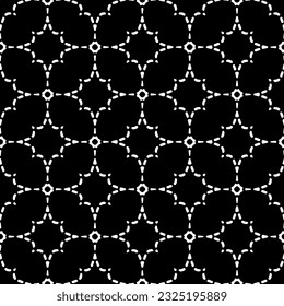 Nahtlose abstrakte monochrome Graviermuster. Abstrakte Textur für Stoffdruck, Karte, Tischdecken, Möbel, Banner, Deckel, Einladung, Dekoration, Umhüllung.