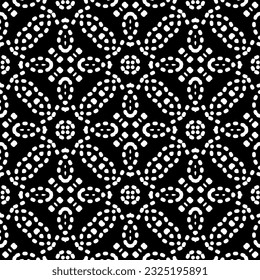 Nahtlose abstrakte monochrome Graviermuster. Abstrakte Textur für Stoffdruck, Karte, Tischdecken, Möbel, Banner, Deckel, Einladung, Dekoration, Umhüllung.