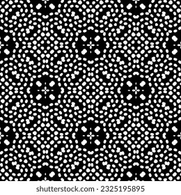 Nahtlose abstrakte monochrome Graviermuster. Abstrakte Textur für Stoffdruck, Karte, Tischdecken, Möbel, Banner, Deckel, Einladung, Dekoration, Umhüllung.