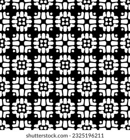 Seamless abstract monochrome engraving pattern. Abstract texture for fabric print, card, table cloth, furniture, banner, cover, invitation, decoration, wrapping.