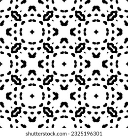 Seamless abstract monochrome engraving pattern. Abstract texture for fabric print, card, table cloth, furniture, banner, cover, invitation, decoration, wrapping.