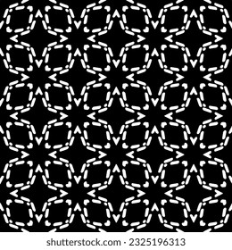 Patrón de grabado monocromo abstracto y sin inconvenientes. Textura abstracta para impresión de tela, tarjeta, mantel de mesa, muebles, banner, cubierta, invitación, decoración, envoltura.