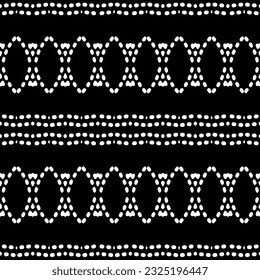 Patrón de grabado monocromo abstracto y sin inconvenientes. Textura abstracta para impresión de tela, tarjeta, mantel de mesa, muebles, banner, cubierta, invitación, decoración, envoltura.