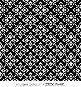 Patrón de grabado monocromo abstracto y sin inconvenientes. Textura abstracta para impresión de tela, tarjeta, mantel de mesa, muebles, banner, cubierta, invitación, decoración, envoltura.