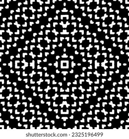Patrón de grabado monocromo abstracto y sin inconvenientes. Textura abstracta para impresión de tela, tarjeta, mantel de mesa, muebles, banner, cubierta, invitación, decoración, envoltura.