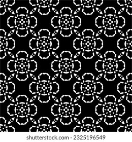 Nahtlose abstrakte monochrome Graviermuster. Abstrakte Textur für Stoffdruck, Karte, Tischdecken, Möbel, Banner, Deckel, Einladung, Dekoration, Umhüllung.