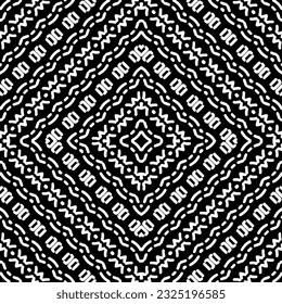 Patrón de grabado monocromo abstracto y sin inconvenientes. Textura abstracta para impresión de tela, tarjeta, mantel de mesa, muebles, banner, cubierta, invitación, decoración, envoltura.