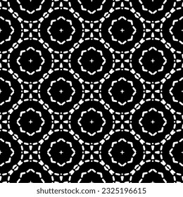Seamless abstract monochrome engraving pattern. Abstract texture for fabric print, card, table cloth, furniture, banner, cover, invitation, decoration, wrapping.