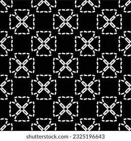 Seamless abstract monochrome engraving pattern. Abstract texture for fabric print, card, table cloth, furniture, banner, cover, invitation, decoration, wrapping.