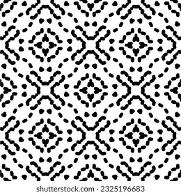 Seamless abstract monochrome engraving pattern. Abstract texture for fabric print, card, table cloth, furniture, banner, cover, invitation, decoration, wrapping.