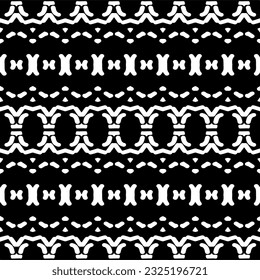 Patrón de grabado monocromo abstracto y sin inconvenientes. Textura abstracta para impresión de tela, tarjeta, mantel de mesa, muebles, banner, cubierta, invitación, decoración, envoltura.