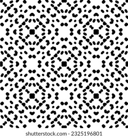 Seamless abstract monochrome engraving pattern. Abstract texture for fabric print, card, table cloth, furniture, banner, cover, invitation, decoration, wrapping.