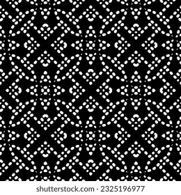 Patrón de grabado monocromo abstracto y sin inconvenientes. Textura abstracta para impresión de tela, tarjeta, mantel de mesa, muebles, banner, cubierta, invitación, decoración, envoltura.