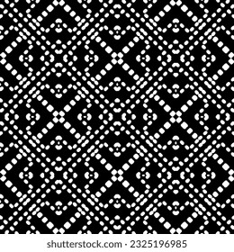 Seamless abstract monochrome engraving pattern. Abstract texture for fabric print, card, table cloth, furniture, banner, cover, invitation, decoration, wrapping.
