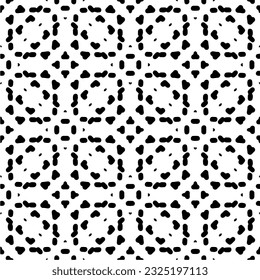 Seamless abstract monochrome engraving pattern. Abstract texture for fabric print, card, table cloth, furniture, banner, cover, invitation, decoration, wrapping.