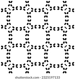 Nahtlose abstrakte monochrome Graviermuster. Abstrakte Textur für Stoffdruck, Karte, Tischdecken, Möbel, Banner, Deckel, Einladung, Dekoration, Umhüllung.