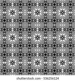 Seamless abstract monochrome engraving pattern. Texture for certificate or diploma, currency and money design. Single-leaf woodcut, xylography, printmaking. Vector Illustration