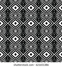 Seamless abstract monochrome engraving pattern. Texture for certificate or diploma, currency and money design. Single-leaf woodcut, xylography, printmaking. Vector Illustration