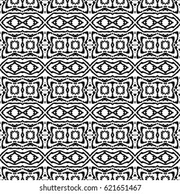 Seamless abstract monochrome engraving pattern. Texture for certificate or diploma, currency and money design. Single-leaf woodcut, xylography, printmaking. Vector Illustration
