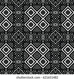 Seamless abstract monochrome engraving pattern. Texture for certificate or diploma, currency and money design. Single-leaf woodcut, xylography, printmaking. Vector Illustration