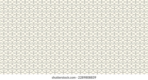 Seamless abstract monochrome floral pattern vector background.