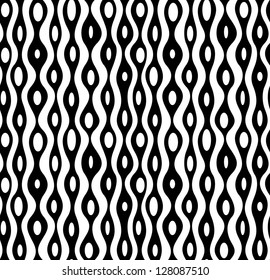 Seamless abstract monochrome pattern. EPS 8 vector illustration.