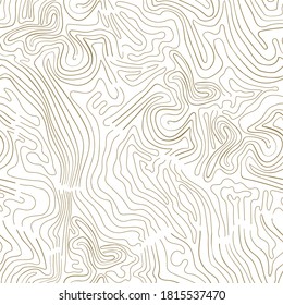 Seamless abstract monochrome pattern with fine line art. Flat colors, easy to recolor.