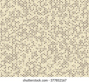 Seamless abstract mosaic background. Yellow, white colors. Hexagons geometric background. Design elements. Vector illustration