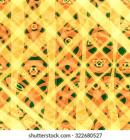 Seamless abstract mosaic decorative background