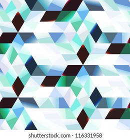 Seamless abstract mosaic. Vector illustration.
