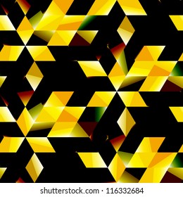 Seamless abstract mosaic. Vector illustration.