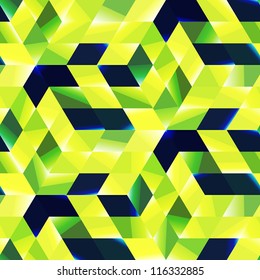 Seamless abstract mosaic. Vector illustration.