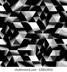 Seamless abstract mosaic. Vector illustration.